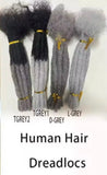Dreadlocks Human Hair Wig - Dreads