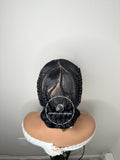 3D Cornrow Braid Wig - Sadie