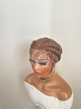 Four Feed In Cornrow Braids - Dallas 2