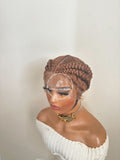 Four Feed In Cornrow Braids - Dallas 2