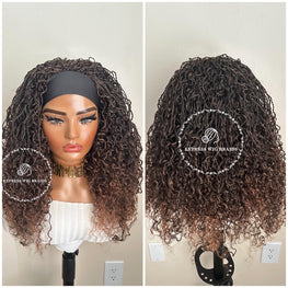 Headband Micro Spiral Braided Curly Twists - Quinette 1