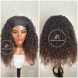 Headband Micro Spiral Braided Curly Twists - Quinette 1
