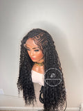 Bohemian Cornrow Knotless Braids -  Latika