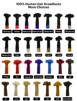 Dreadlocks Human Hair Wig - Dreads