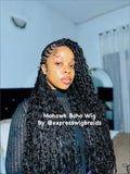 Mohawk Bohemian Knotless Braids Cornrows -  Thelma
