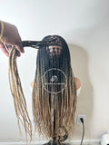 Knotless Ombré 2 Tone Braids - Briana