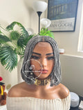 Cornrow Bob Braid Wig - Stacey 2