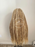 Human Hair Bohemian Knotless Braids-Tina 7