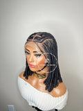 Bantu Knots Cornrow Braids - Dorothy