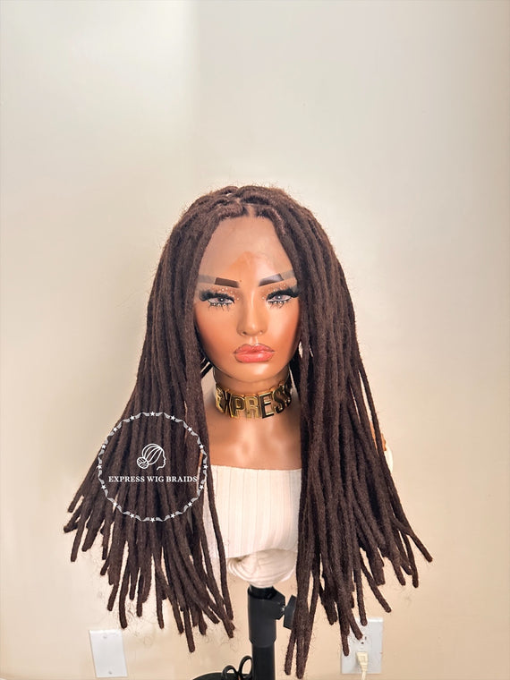 Dreadlocks Human Hair Wig - Dreads