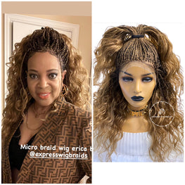 Micro Loose Braid Wig Erica Synthetic 2