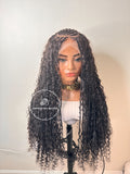 Bohemian Cornrow Knotless Braids -  Latika