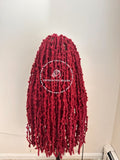 Distressed Butterfly Faux Locs Wig - Nicki 4