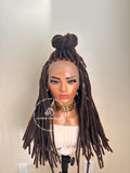 Dreadlocks Human Hair Wig - Dreads