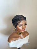 Four Feed In Cornrow Braids - Bailey 1