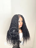 Human Hair Bohemian Knotless Braid Wig - Sherice 1