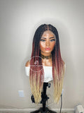 Knotless Ombré 3 Tone Braids - Briana