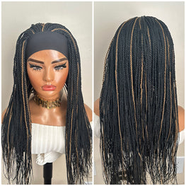 Headband Micro Twist Wig Sandra-1