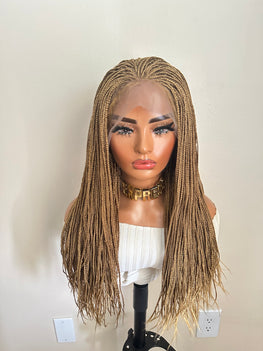 Micro Box Braids Wig-Martha Blonde C27