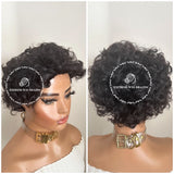 100% Human Hair Wig Jerry Curl - Joan