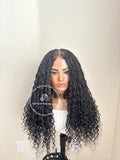 Human Hair Bohemian Braid Wig - Sherice
