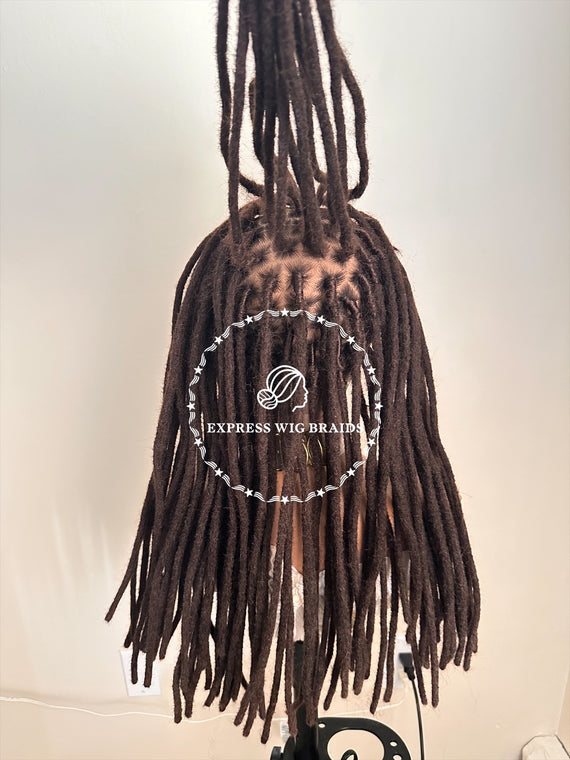 Dreadlocks Human Hair Wig - Dreads