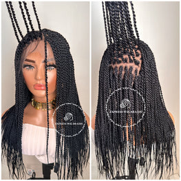 Lightweight Medium Senegalese Twist Full Lace-Mia