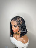Bantu Knots Cornrow Braids - Paula 1
