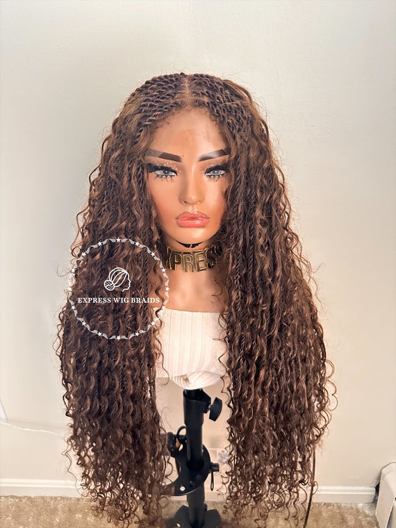 Human Hair Bohemian Knotless Twist Goddess - Daphne