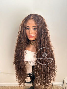 Human Hair Bohemian Knotless Twist Goddess - Daphne