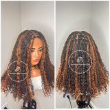 Bohemian Knotless Braids-Sherice Boho 1