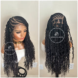 Human Hair Bohemian Cornrow Braids - Sonya