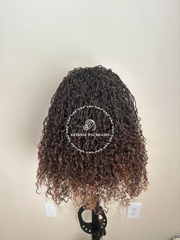 Headband Micro Spiral Braided Curly Twists - Quinette 1