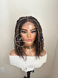 Human Hair Micro Curly Twist Closure Wig - Isadora 2