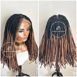 Dreadlocks Micro Human Hair Wig