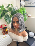 Cornrow Bob Braid Wig - Stacey 2