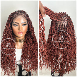 Wavy Medium Knotless Braids-Ciara