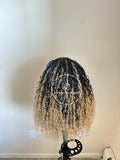 Micro Braided Weave Wig Asia Synthetic 2
