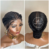 Four Feed In Cornrow Braids - Bailey 1