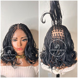 Lightweight Knotless Braids Loose Curly - Lola 1