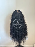 Human Hair Bohemian Knotless Braids-Tina 1