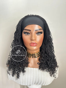 Headband Curly Micro Twist Wig - Lara