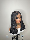 Bantu Knots Knotless Braids - Samira 1