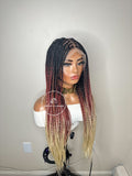 Knotless Ombré 3 Tone Braids - Briana