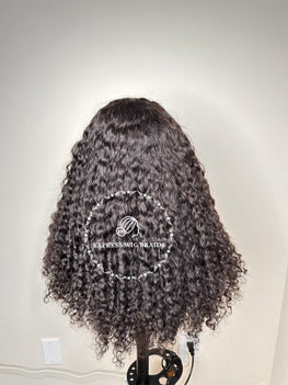 Headband Wig 100% Human Hair Baby Curls