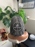 Cornrow Bob Braid Wig - Stacey 2