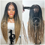 Knotless Ombré 2 Tone Braids - Briana