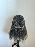 Human Hair Micro Curly Twist Closure Wig - Isadora 3