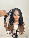Dreadlocks Human Hair Wig - Dreads