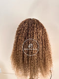 100% Human Hair Wet & Wavy Micro Virgin Braid Wig - Indiana 8